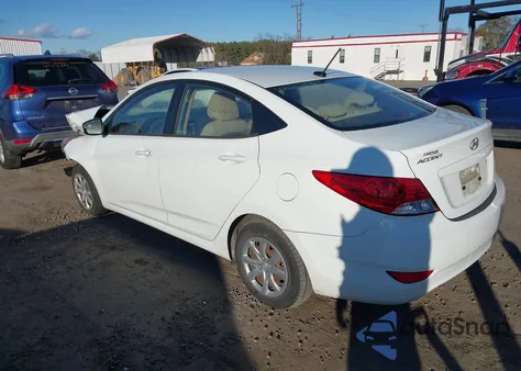 2014 Hyundai Accent Gls from USA, damaged, VIN KMHCT4AE4EU725439